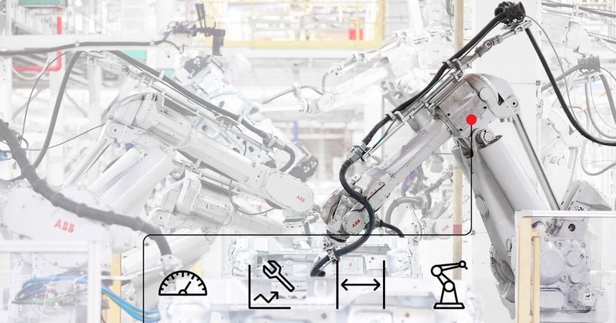 ABB lanserar tillståndsbaserad underhållstjänst för bedömning av robotflottor och enskilda robotar